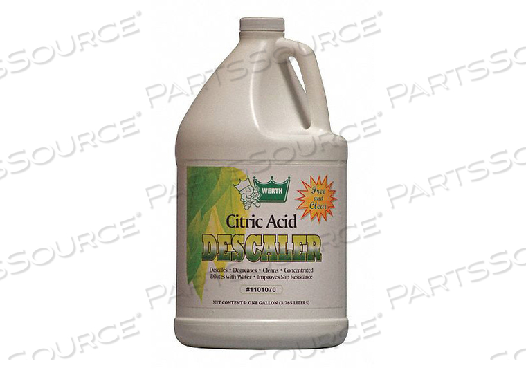 LIME AND SCALE REMOVER BOTTLE 1 GAL. PK4 by Werth Sanitary Supply LIME AND SCALE REMOVER BOTTLE 1 GAL. PK4 by Werth Sanitary Supply