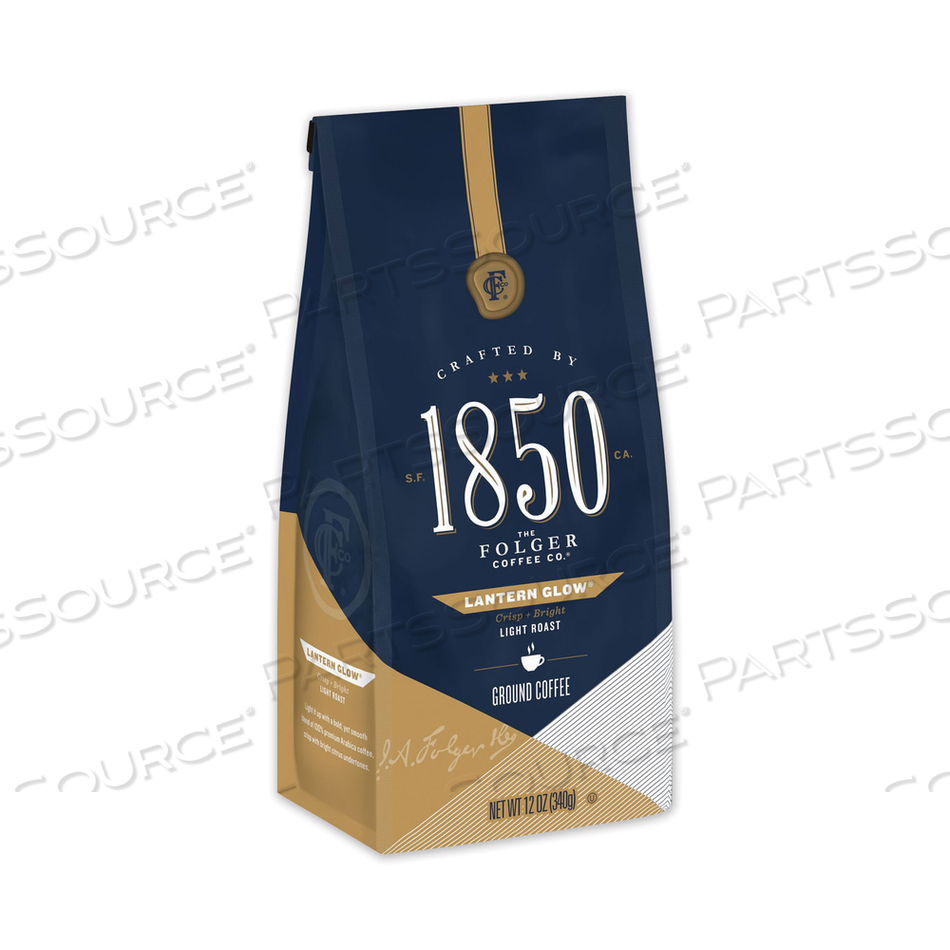 COFFEE, LANTERN GLOW, LIGHT ROAST, GROUND, 12 OZ BAG 