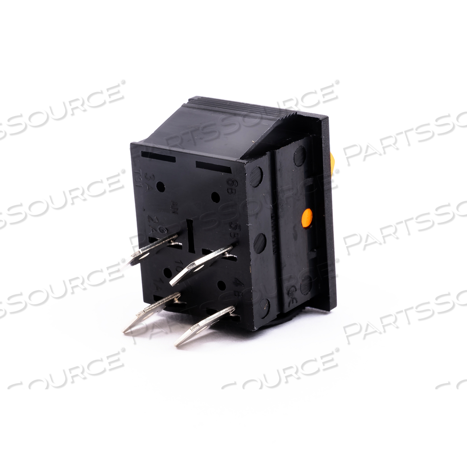 MAIN POWER SWITCH, DPST, YELLOW by Skytron