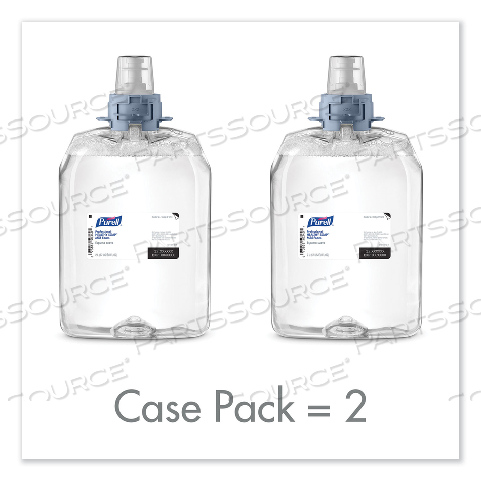 PROFESSIONAL HEALTHY SOAP MILD FOAM, FRAGRANCE-FREE, 2,000 ML by Purell
