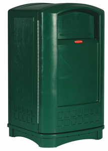 D0245 TRASH CAN 50 GAL. GREEN HDPE by Rubbermaid Medical Division D0245 TRASH CAN 50 GAL. GREEN HDPE by Rubbermaid Medical Division