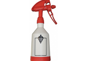 DUAL SPRAY BOTTLE 0.5L WHITE/RED by Tough Guy