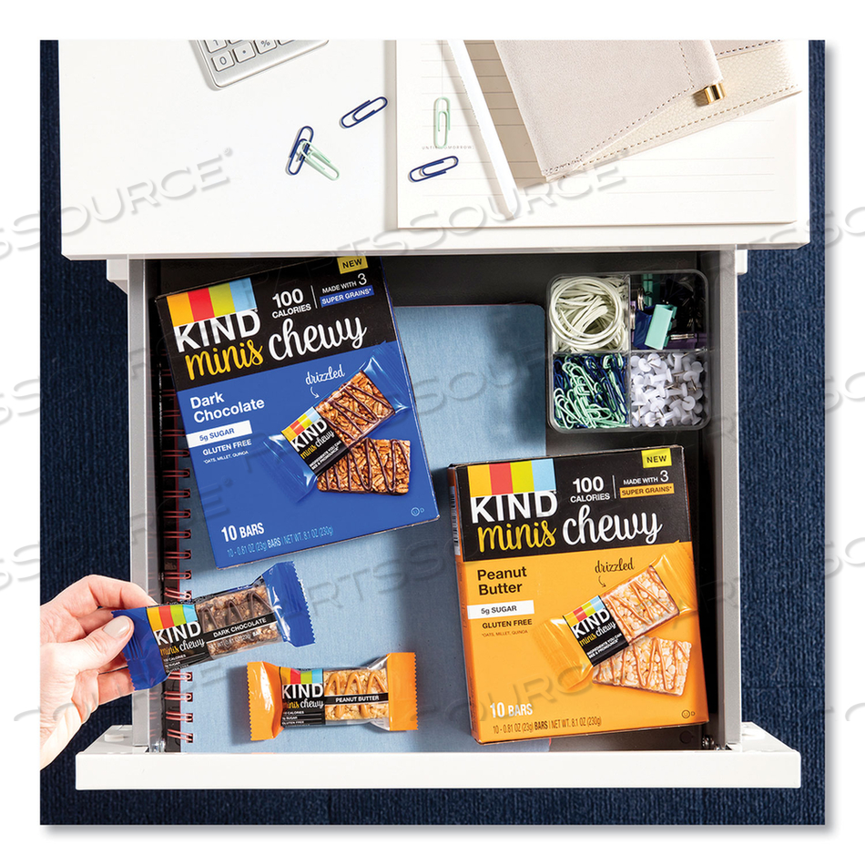 MINIS CHEWY, PEANUT BUTTER, 0.81 OZ by Kind