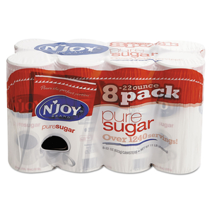 PURE SUGAR CANE, 22 OZ CANISTERS, 8/PACK by N'Joy