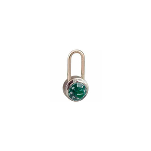 GENERAL SECURITY COMBO PADLOCK LH SHACKLE - GREEN DIAL by Master Lock