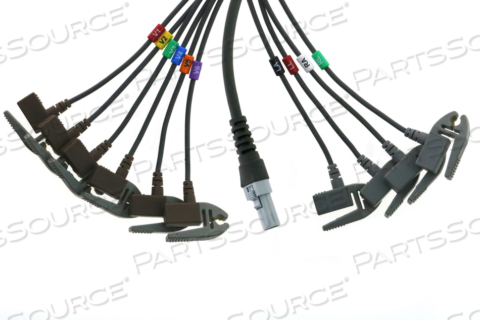 18FT 10 LEAD FIXED PINCH PATIENT CABLE 