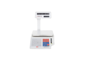 DELI SCALE WITH INTEGRAL PRINTER, TOWER POLE DISPLAY, 60 LB X 0.02 LB by Detecto Scale / Cardinal Scale