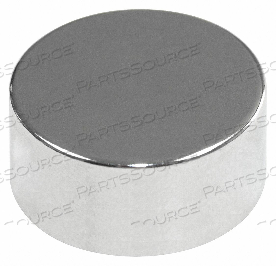 DISC MAGNET 50 LB. NICKEL PLATING by Mag-Mate DISC MAGNET 50 LB. NICKEL PLATING by Mag-Mate