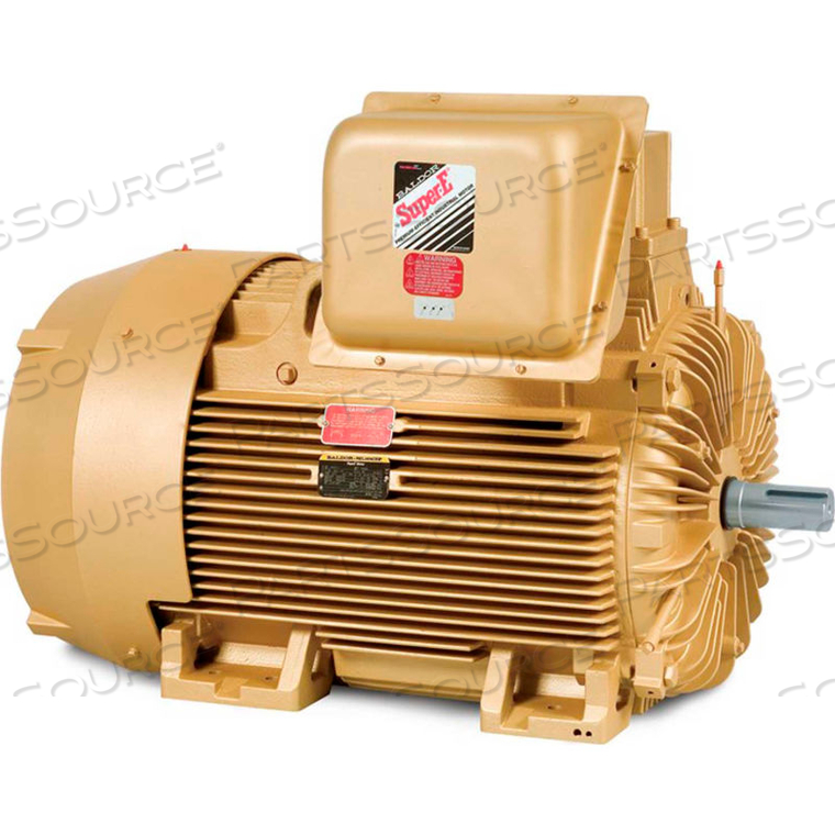 GENERAL PURPOSE MOTOR, 460 V, 100 HP, 1190 RPM, 3 PH, 444T, TEFC by BALDOR