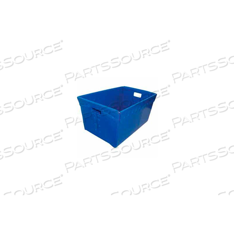CORRUGATED PLASTIC NESTABLE TOTE, 24X16X12, BLUE (MIN. PURCHASE QTY 66+) by Minnesota Diversified Industries