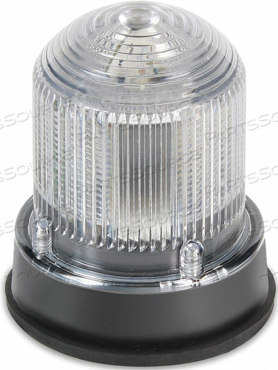 WARNING LIGHT LED 24VDC WHITE 65 FPM by Edwards Signaling WARNING LIGHT LED 24VDC WHITE 65 FPM by Edwards Signaling