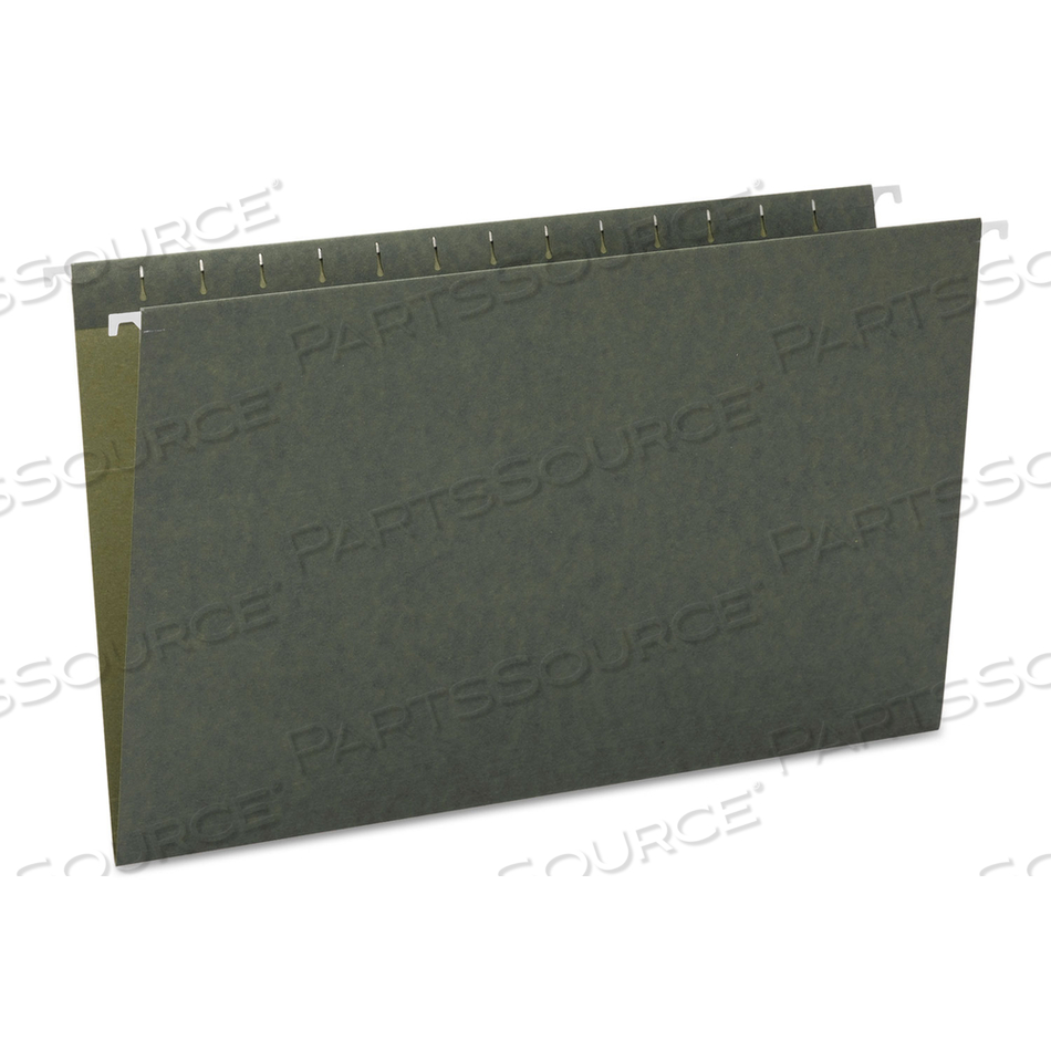 HANGING FOLDERS, LEGAL SIZE, STANDARD GREEN by Smead HANGING FOLDERS, LEGAL SIZE, STANDARD GREEN by Smead