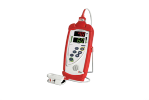 CONFIGURABLE PULSE OXIMETER, 0 TO 129 DEG F, LED DISPLAY, 5IN X 3 IN X 10 IN by Masimo