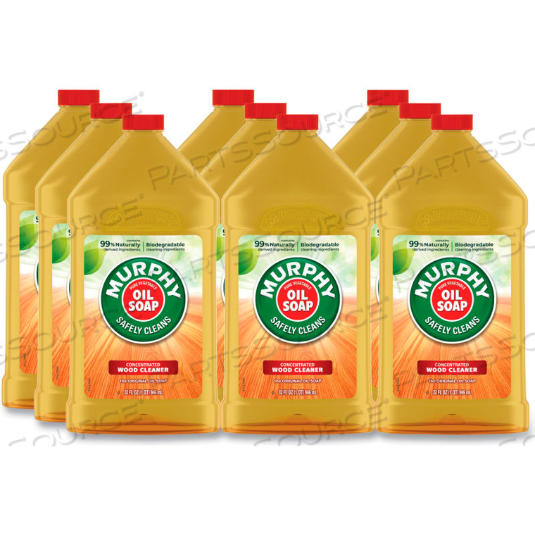 MURPHY OIL SOAP ORIGINAL WOOD CLEANER, FRESH, 32 OZ. BOTTLE, 9 BOTTLES - 01163 by Palmolive