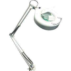 MAGNIFYING TASK LAMP, WHITE, 5-DIOPTER by Mg Electronics