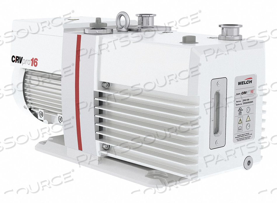 VACUUM PUMP 1 1/10 HP 1 PHASE 115V AC by Welch VACUUM PUMP 1 1/10 HP 1 PHASE 115V AC by Welch
