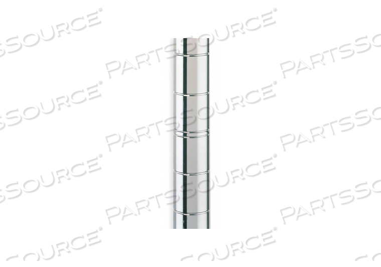 POST, CASTER, 63", CHROME PLTD by Intermetro Industries (Emerson) POST, CASTER, 63", CHROME PLTD by Intermetro Industries (Emerson)