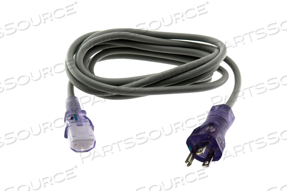 POWER CORD, HOSPITAL-GRADE, FOR HOSPIRA, PLUM A+ by ICU Medical, Inc. POWER CORD, HOSPITAL-GRADE, FOR HOSPIRA, PLUM A+ by ICU Medical, Inc.