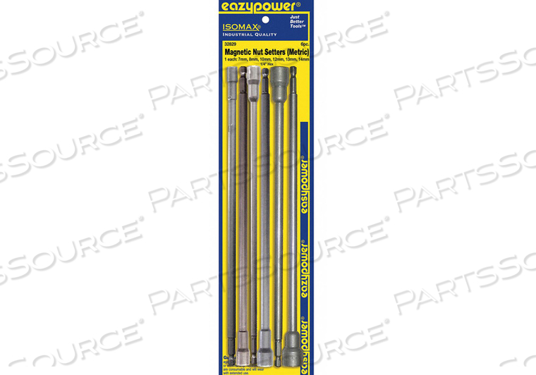 NUTSETTER 5.5MM HEX 12 L STEEL PK7 by Eazypower