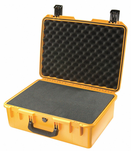 CASE W/FOAM 21-1/4 L 16 W YELLOW by Pelican Products