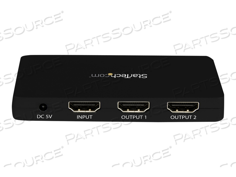 SPLIT AN HDMI AUDIO/VIDEO SOURCE ON TWO SEPARATE HDMI DISPLAYS SIMULTANEOUSLY, W by StarTech.com Ltd.
