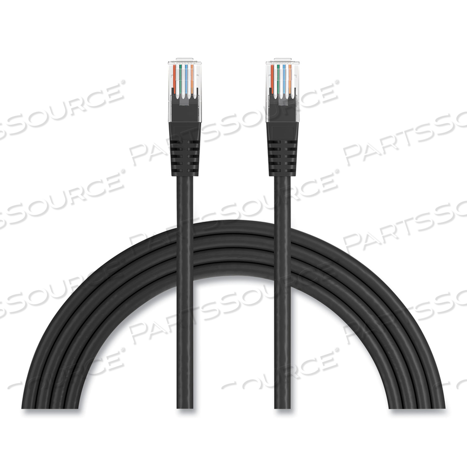 CAT6 PATCH CABLE, 25 FT, BLACK 