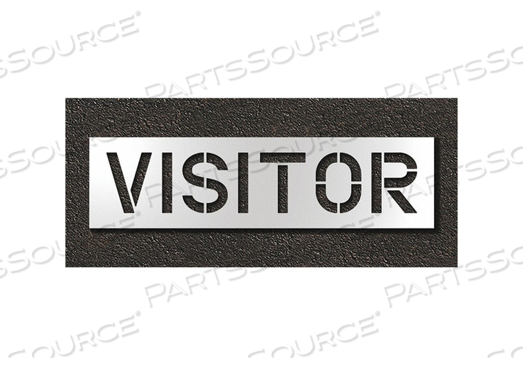 PAVEMENT STENCIL VISITORS by RAE Products & Chemicals Corp. PAVEMENT STENCIL VISITORS by RAE Products & Chemicals Corp.