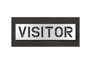PAVEMENT STENCIL VISITORS by RAE Products & Chemicals Corp. PAVEMENT STENCIL VISITORS by RAE Products & Chemicals Corp.
