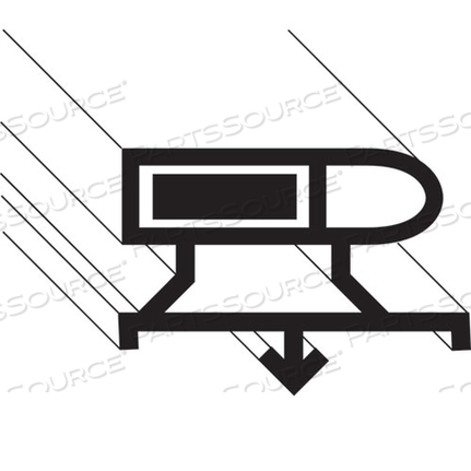 GASKET 2P-SBS 2 DRAWER EASY CL, 30X8.25X0.5 by Traulsen