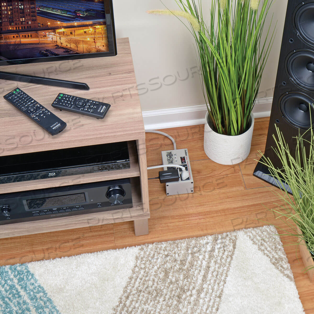 ISOBAR SURGE PROTECTOR METAL 4 OUTLET 6FT CORD 3330 JOULES by Tripp Lite ISOBAR SURGE PROTECTOR METAL 4 OUTLET 6FT CORD 3330 JOULES by Tripp Lite