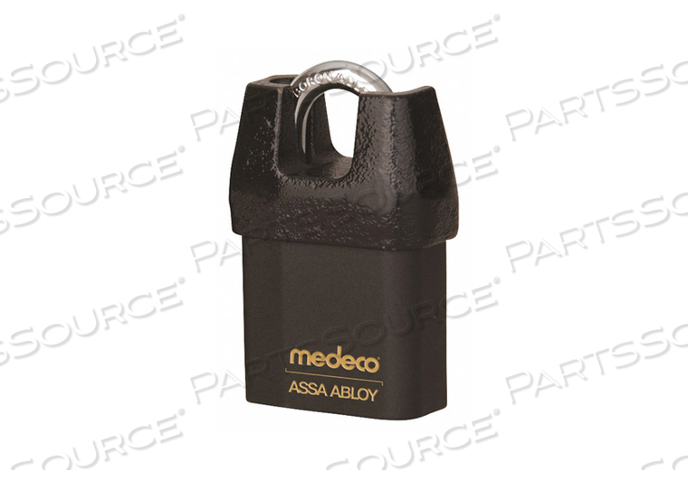 KEYED PADLOCK 5/16 IN SQUARE BLACK by Medeco Inc. KEYED PADLOCK 5/16 IN SQUARE BLACK by Medeco Inc.