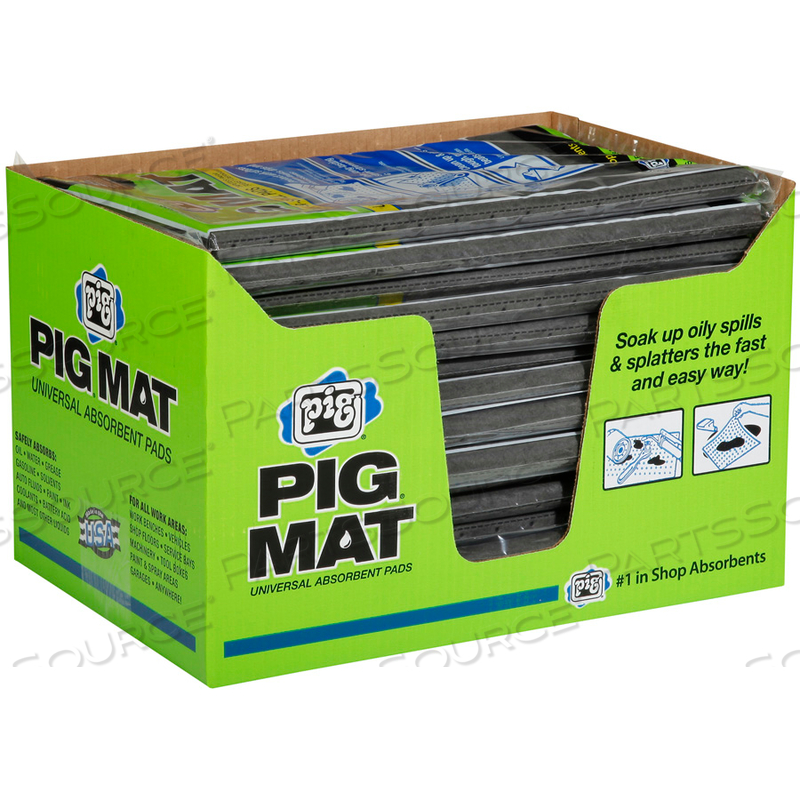 PIG UNIVERSAL LIGHT-WEIGHT ABSORBENT MAT PACK by New Pig Corporation