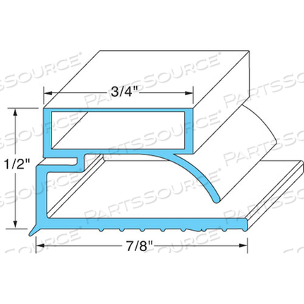 GASKET, MAGNETIC - 8FT 