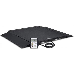 WHEELCHAIR SCALE, PORTABLE, DIGITAL, 1000 LB X 0.2 LB, 32 WD X 2.2 HT X 40 DP IN PLATOFRM by Detecto Scale / Cardinal Scale