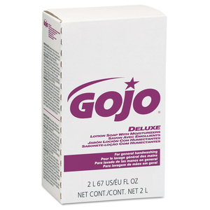 NXT DELUXE LOTION SOAP WITH MOISTURIZERS, LIGHT FLORAL LIQUID, 2,000 ML REFILL, 4/CARTON by Gojo