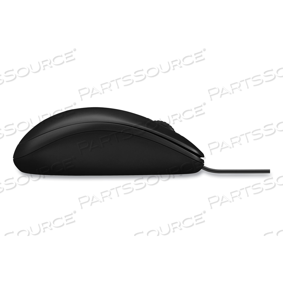 CORDED OPTICAL MOUSE USB BLACK M100 by Logitech