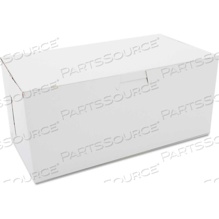 BAKERY BOXES 9" X 5" X 4" WHITE - 250 PACK by United Stationers Supply