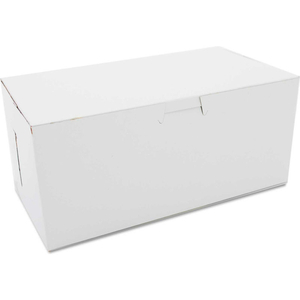 BAKERY BOXES 9" X 5" X 4" WHITE - 250 PACK by United Stationers Supply