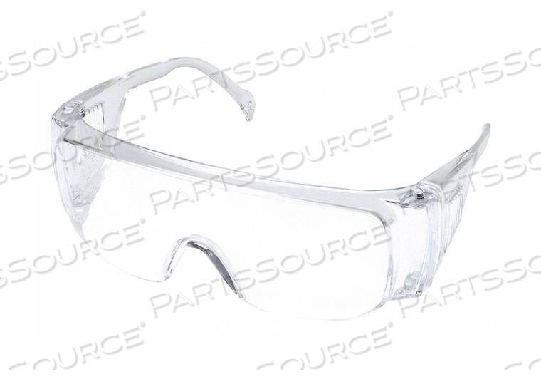 SAFETY GLASSES, SERIES CONDOR(TM) VISITOR, GENDER UNISEX, LENS COLOR CLEAR, POLARIZED LENS NO, LENS COATING UNCOATED, NO FOAM LINED, EYEWEAR by Condor SAFETY GLASSES, SERIES CONDOR(TM) VISITOR, GENDER UNISEX, LENS COLOR CLEAR, POLARIZED LENS NO, LENS COATING UNCOATED, NO FOAM LINED, EYEWEAR by Condor