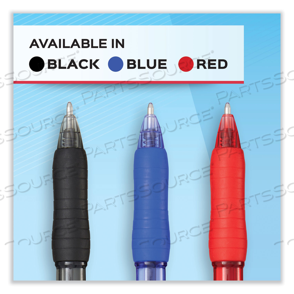 PROFILE BALLPOINT PEN, RETRACTABLE, MEDIUM 1 MM, BLUE INK, TRANSLUCENT BLUE BARREL by Paper Mate