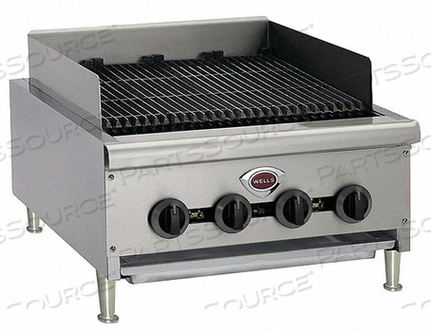 RADIANT CHARBROILER 6 BURNER 120000 BTU by Wells Manufacturing