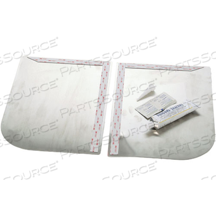 SPLASH GUARD - SINK, (L&RH, S/S, KIT 