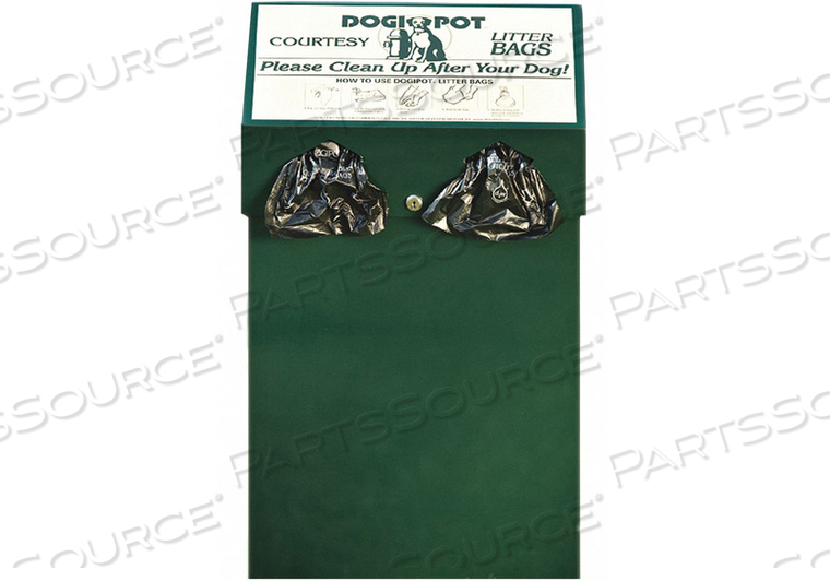 PET WASTE CONTAINER 10 GAL. GREEN by Dogipot PET WASTE CONTAINER 10 GAL. GREEN by Dogipot