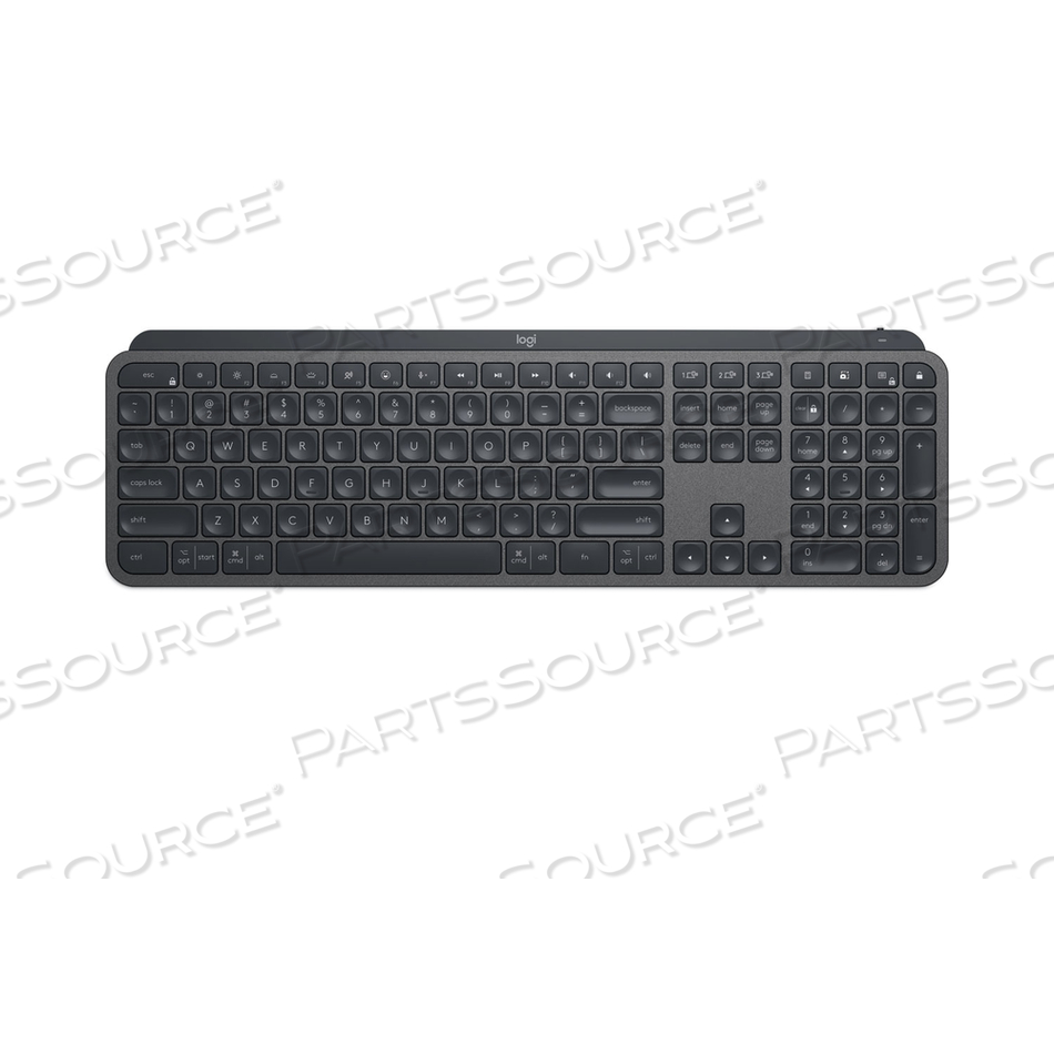 MX KEYS FOR BUSINESS WIRELESS KEYBOARD, GRAPHITE by Logitech MX KEYS FOR BUSINESS WIRELESS KEYBOARD, GRAPHITE by Logitech