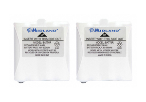 BATTERY MIDLAND 600MAH PK2 by Midland