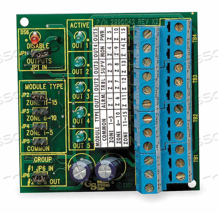 REMOTE RELAY MODULE, 24 V by Edwards Signaling