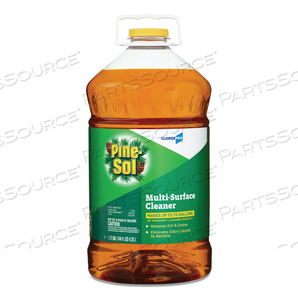 MULTI-SURFACE CLEANER DISINFECTANT, PINE, 144OZ BOTTLE 