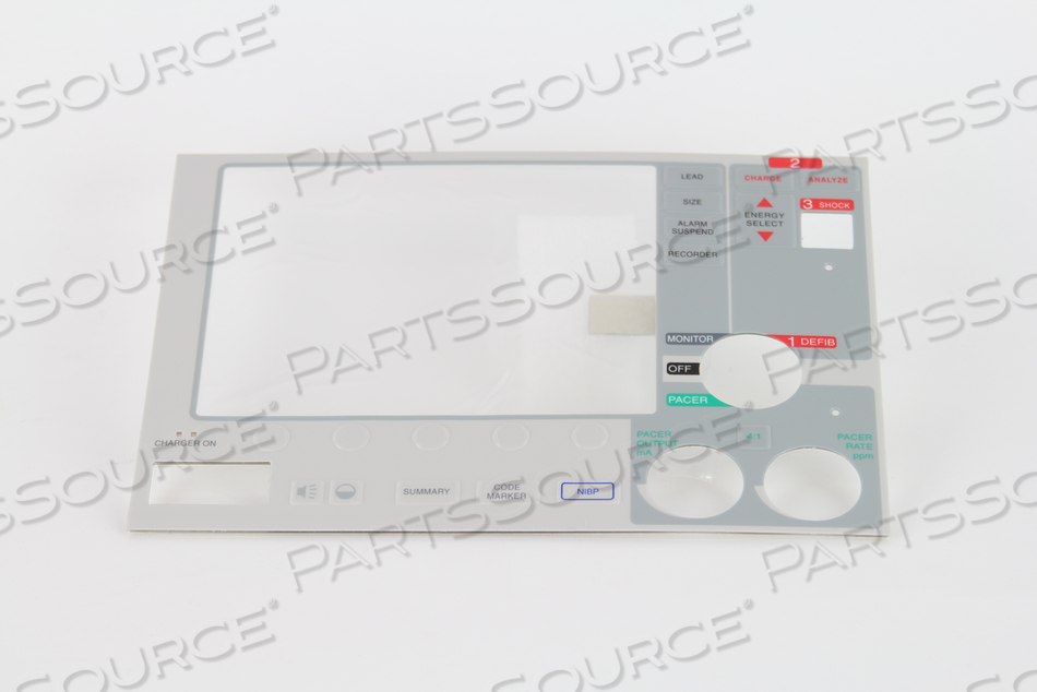 FRONT PANEL MEMBRANE SWITCH ASSEMBLY by ZOLL Medical Corporation