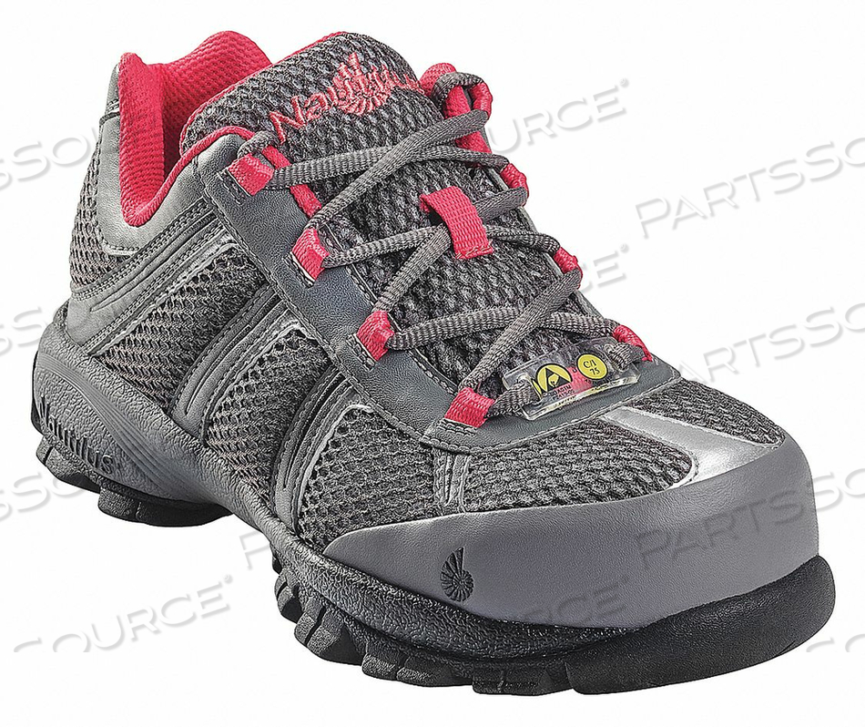 ATHLETIC SHOE 12 WIDE GRAY STEEL PR by Nautilus Safety Footwear ATHLETIC SHOE 12 WIDE GRAY STEEL PR by Nautilus Safety Footwear