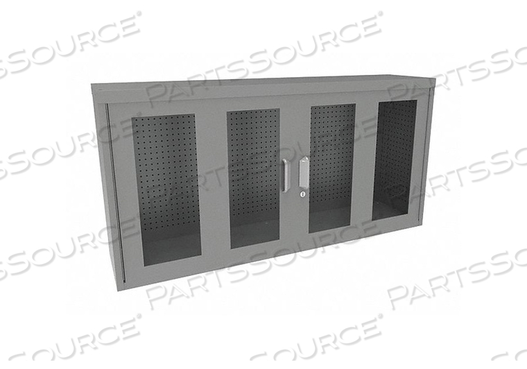 PEGBOARD WALL CABINET 30 H 60 W GRAY by Stanley Vidmar